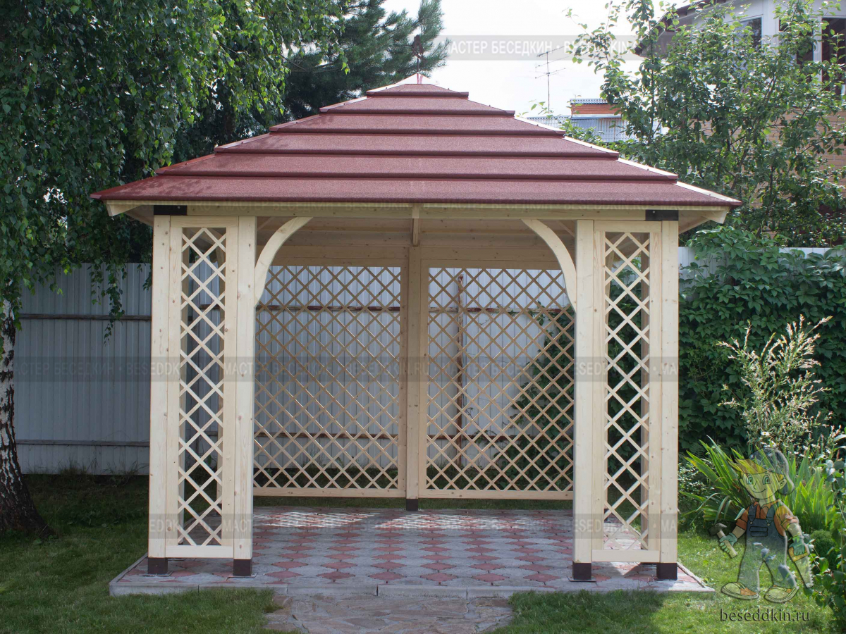 Беседка К-065 от компании «Династия»